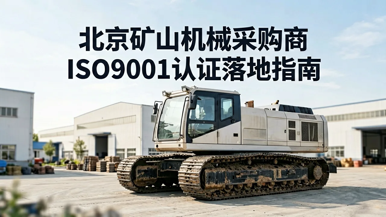 北京矿山机械采购商ISO9001认证落地指南