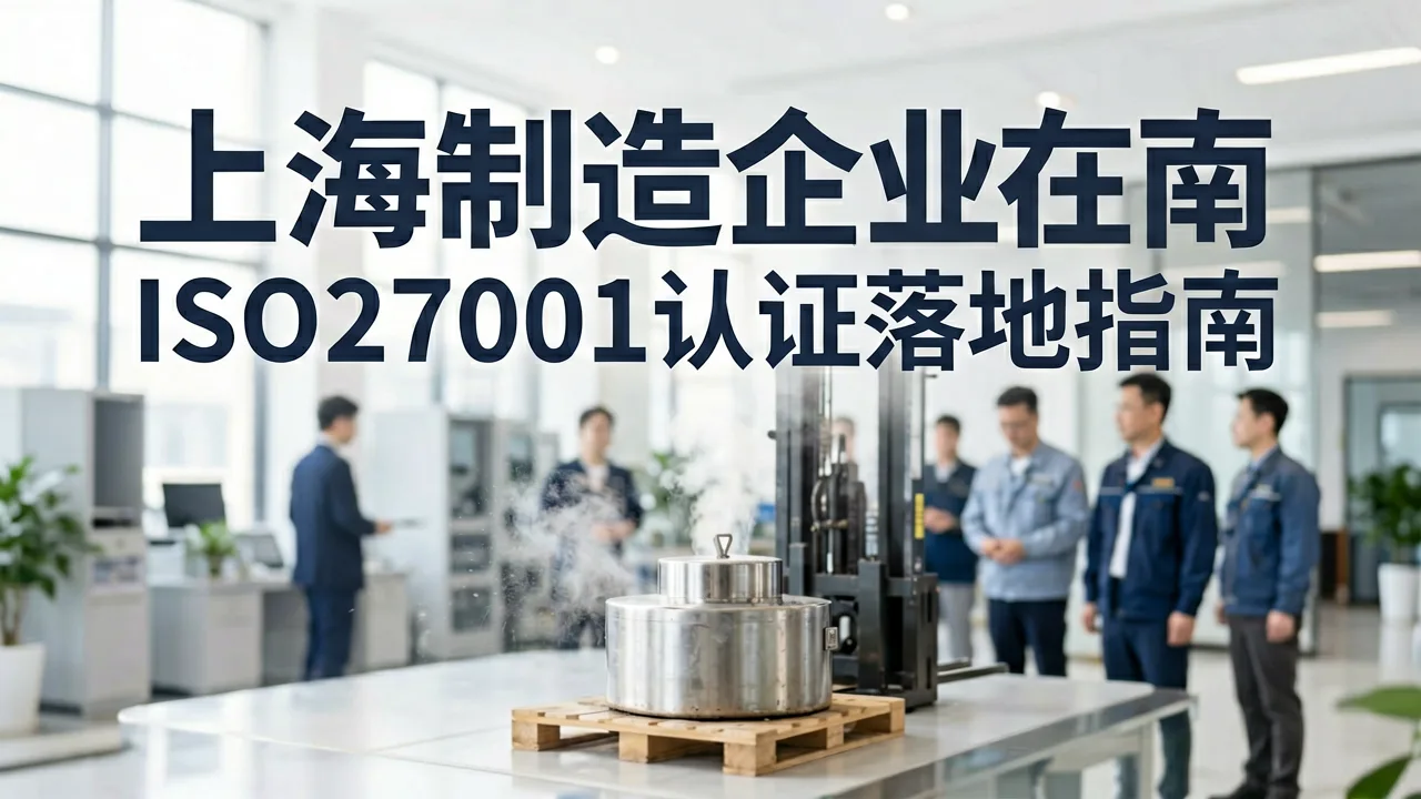 上海制造企业ISO27001认证落地指南