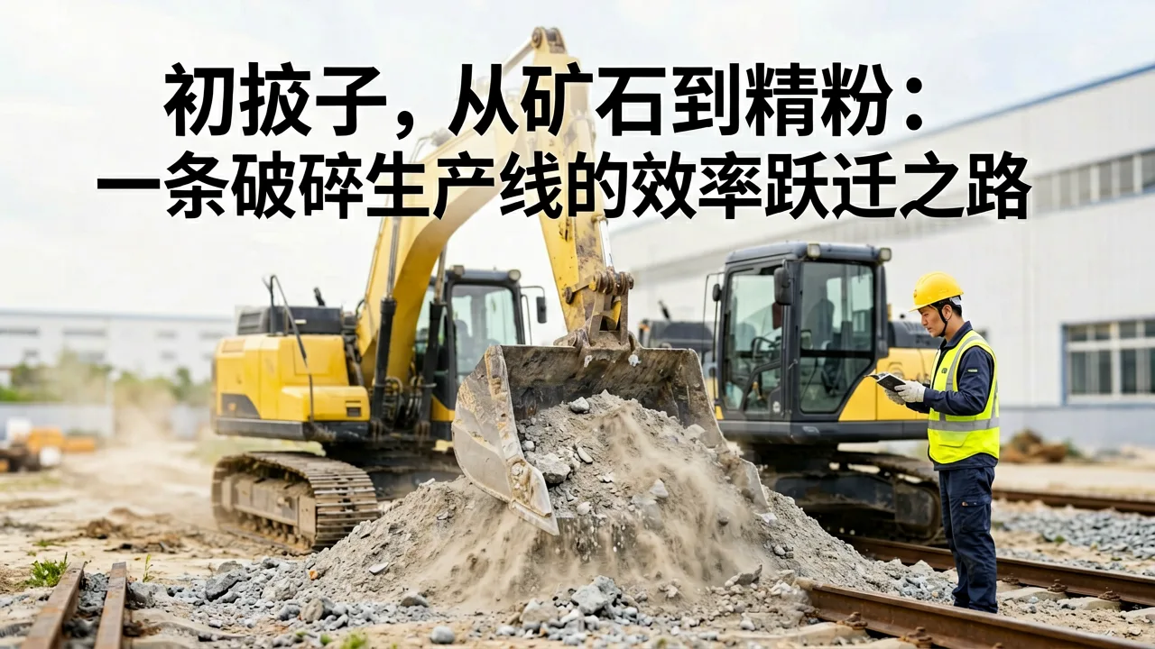从矿石到精粉:一条破碎生产线的效率跃迁之路